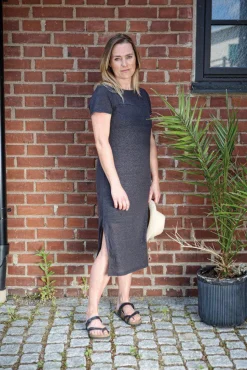 GY EDLA DRESS — DARK OLIVE