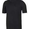 GY TEX S/S — BLACK