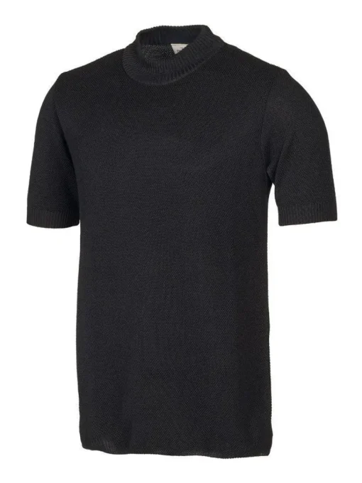GY TEX S/S — BLACK