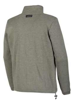 HEDDA WINDBREAKER, 100% EXTRA FINE MERINOULL — LICHEN GREEN