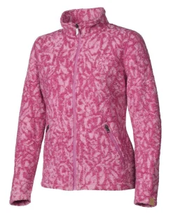 TUVA JAQUARD, 100% FILTAD ULL — VERY BERRY