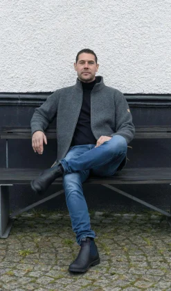 GY BRUNSTORP, 100% FILTAD ULL — GREY