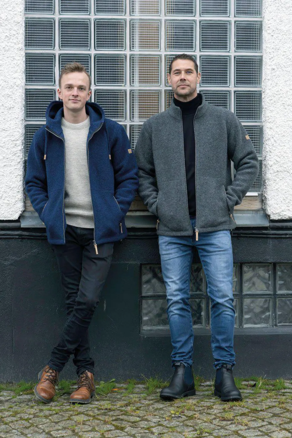 GY BRUNSTORP, 100% FILTAD ULL — GREY