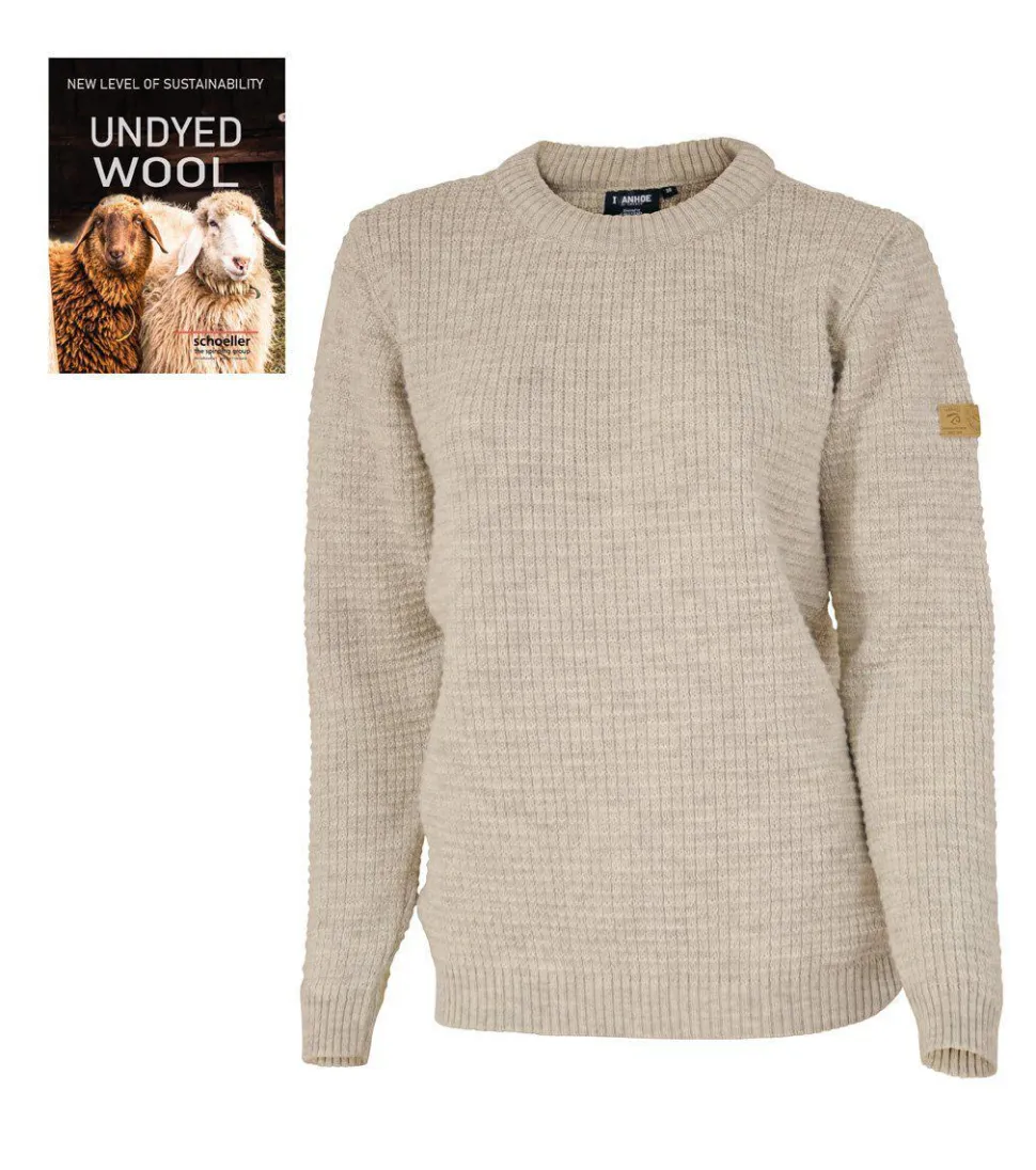 NLS PETAL FEMALE, 100% OFÄRGAD ULL — BIRCH