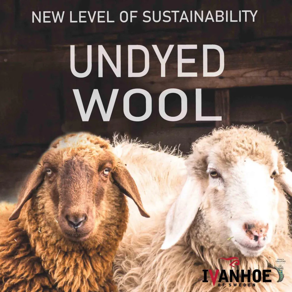 NLS PETAL FEMALE, 100% OFÄRGAD ULL — BIRCH