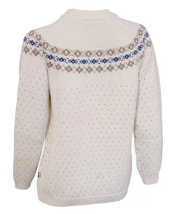 SIRE CREWNECK, 100% ULL — WINTER WHITE